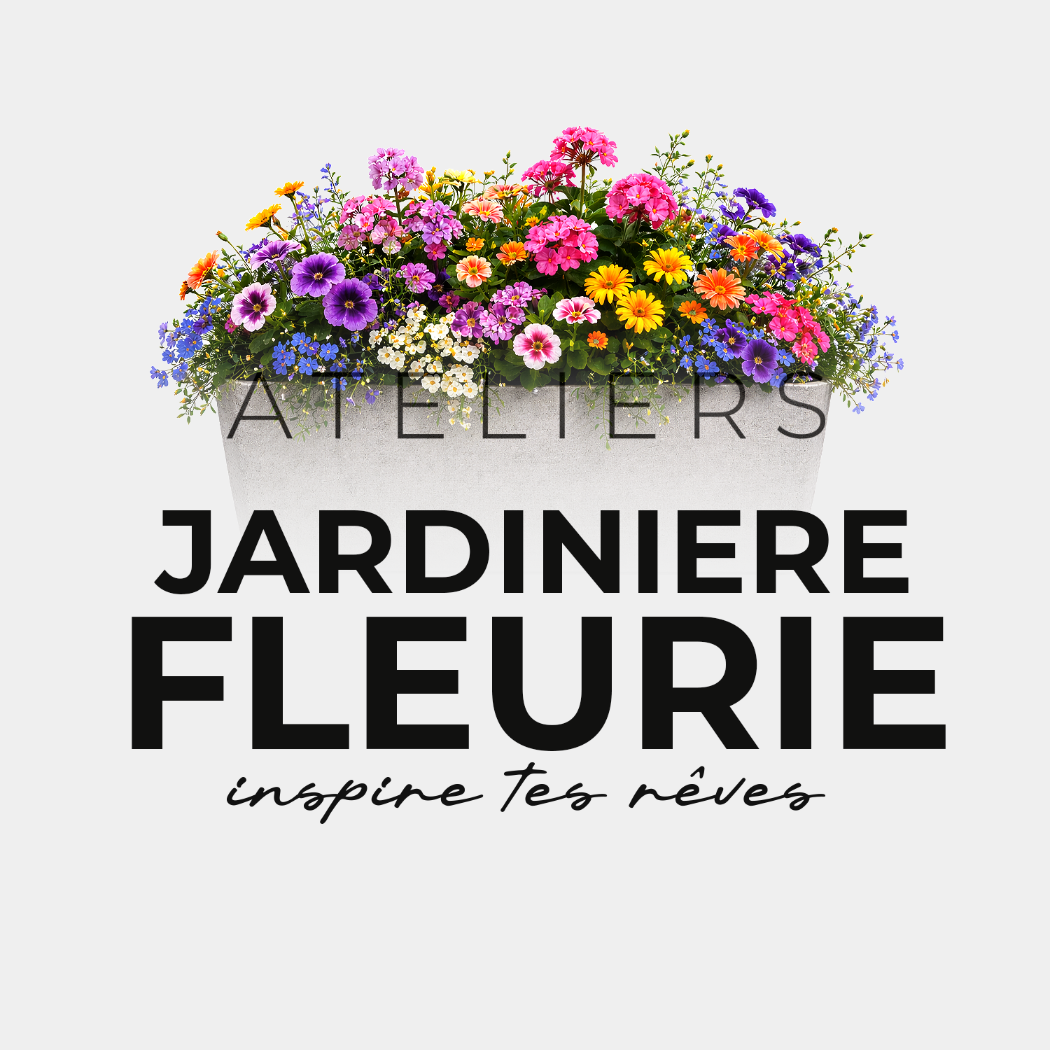 Atelier JARDINIERE FLEURIE